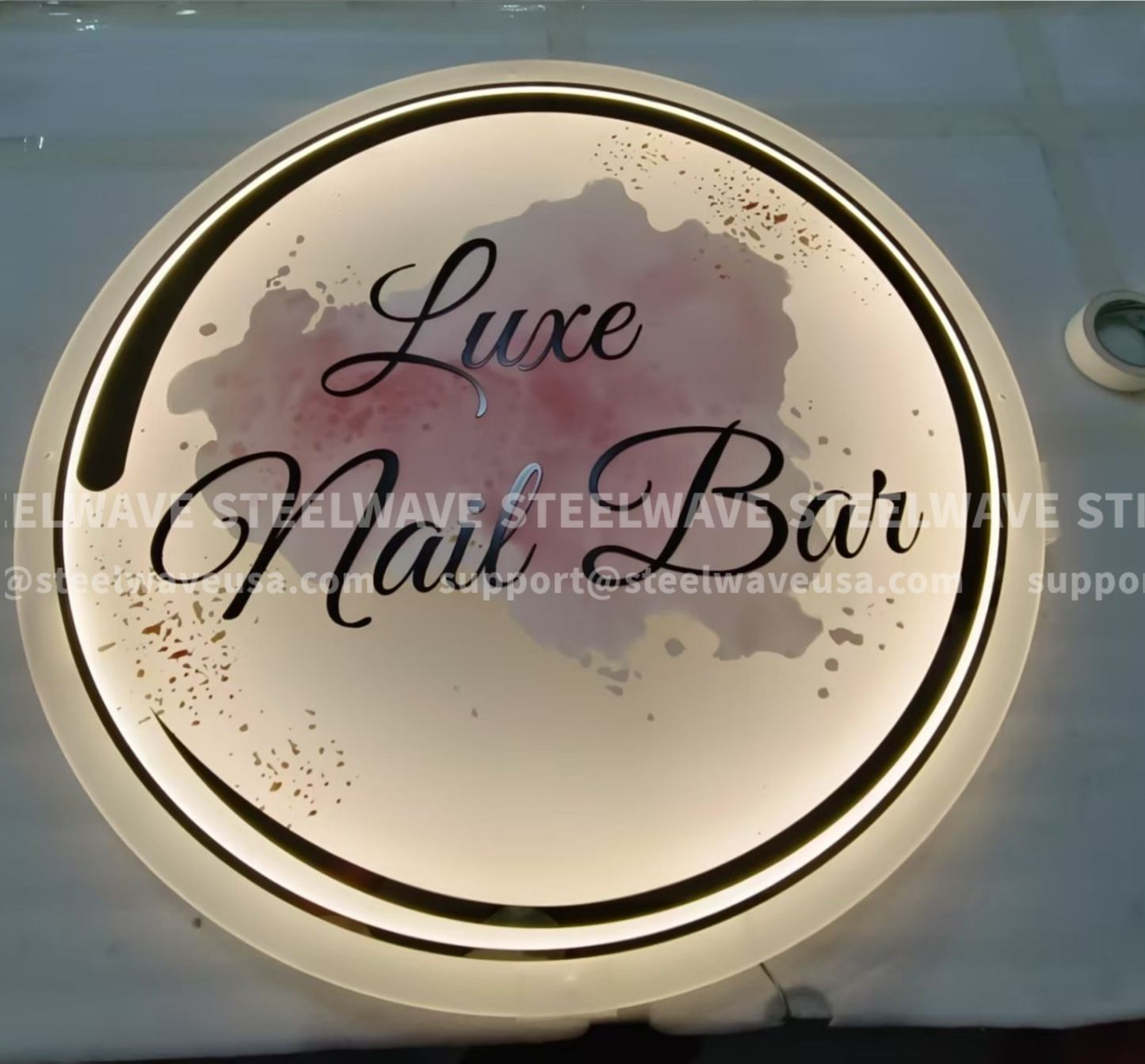 Acrylic board sign
