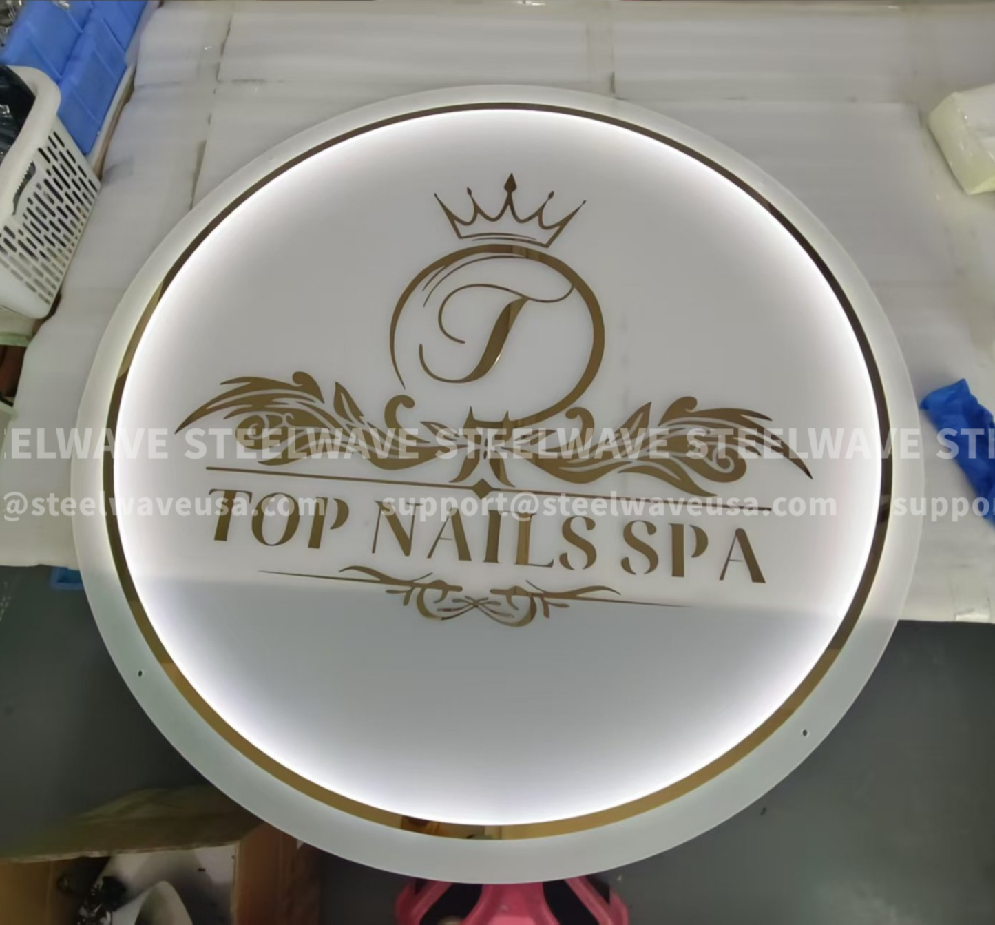 Acrylic board sign