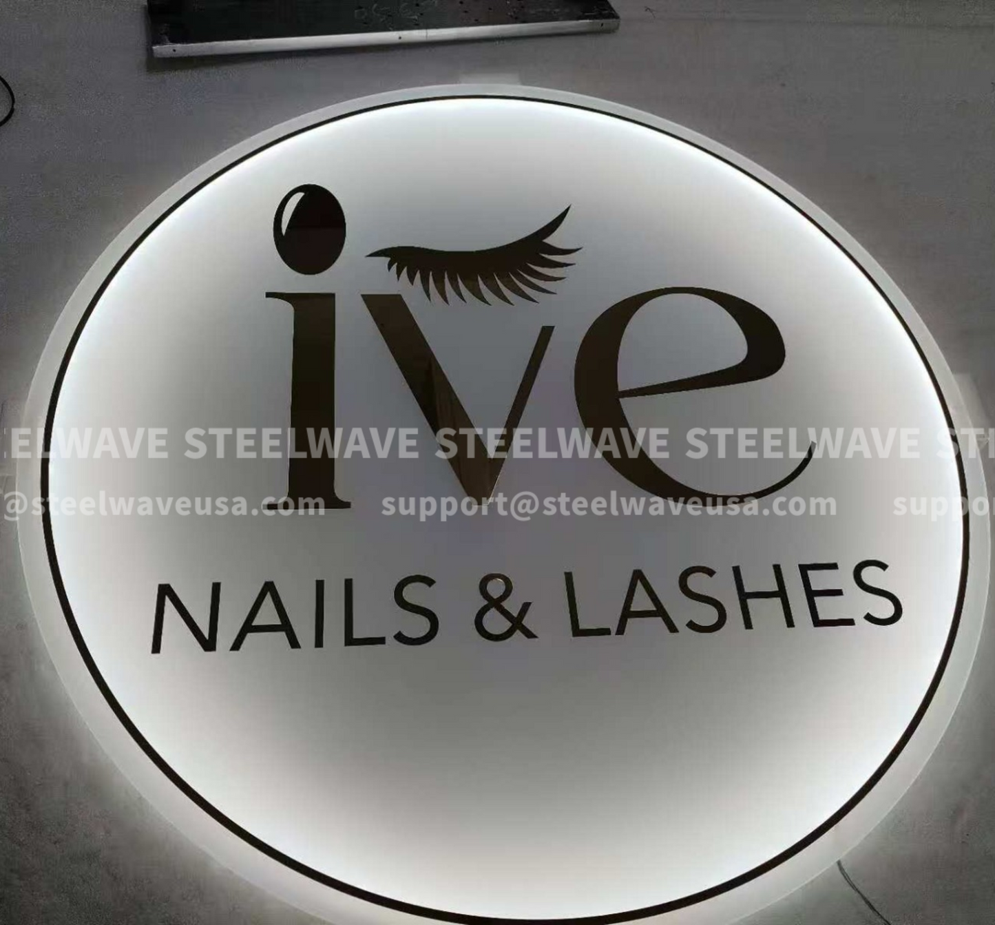 Acrylic board sign