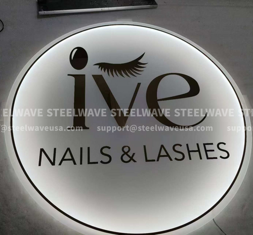 Acrylic board sign