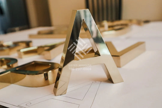 3D Metal Sign- No LED