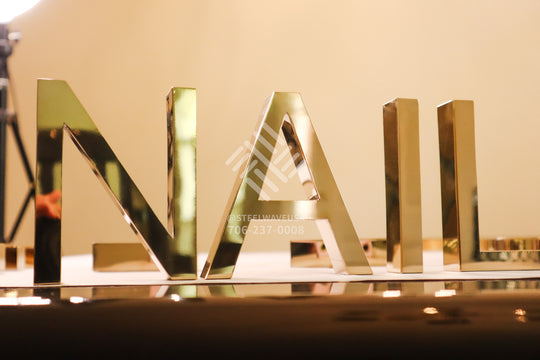 3D Metal Sign- No LED