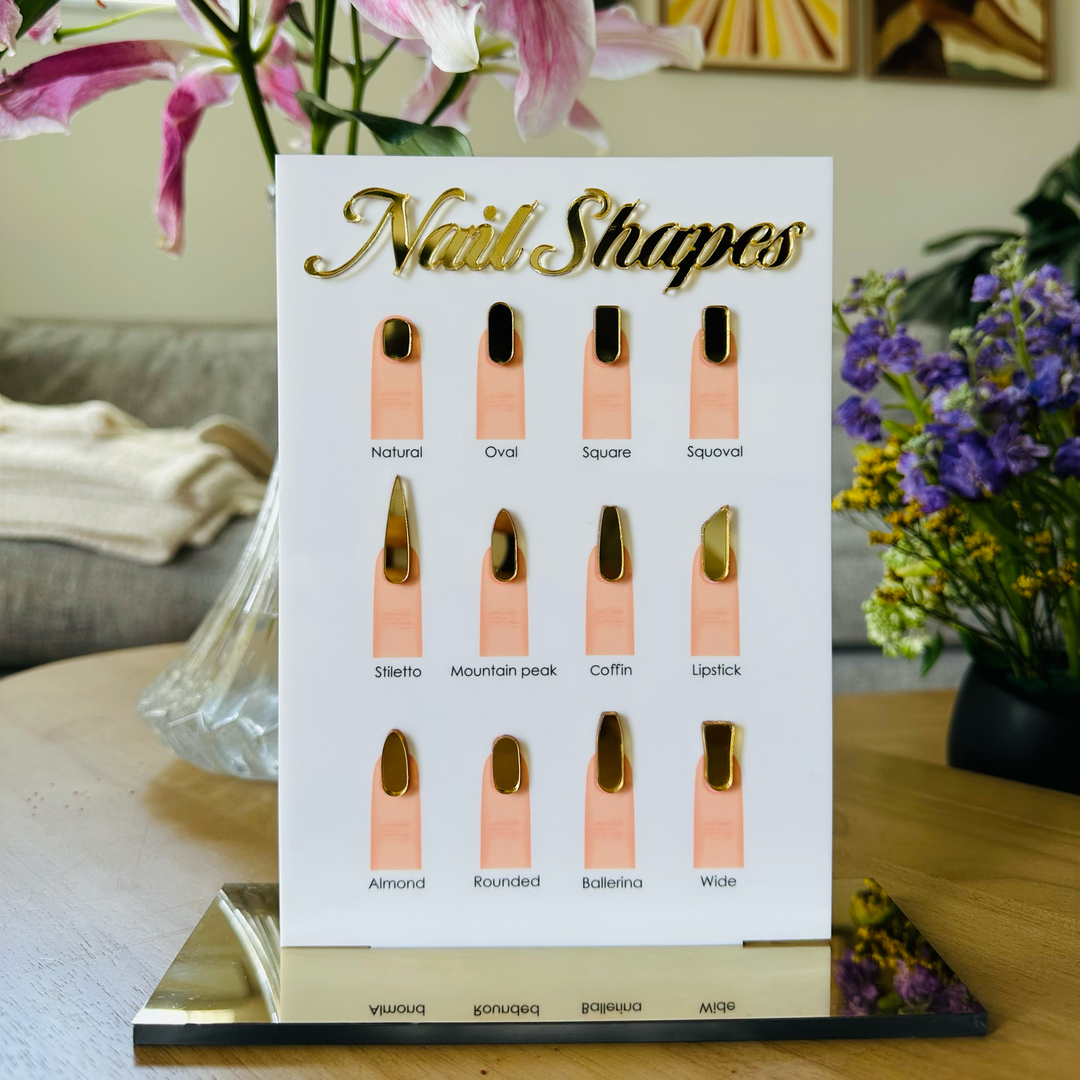 Nail Shapes Display