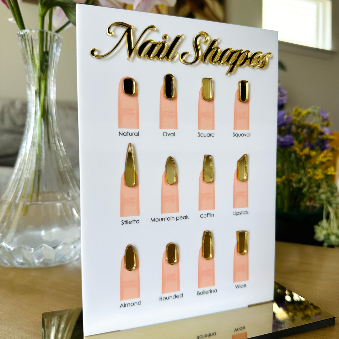 Nail Shapes Display