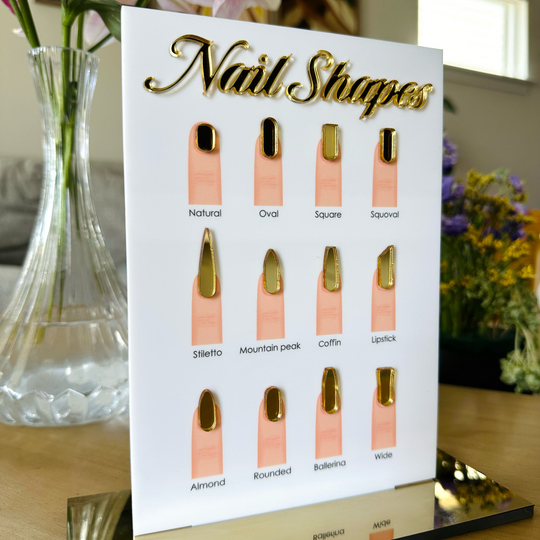Nail Shapes Display