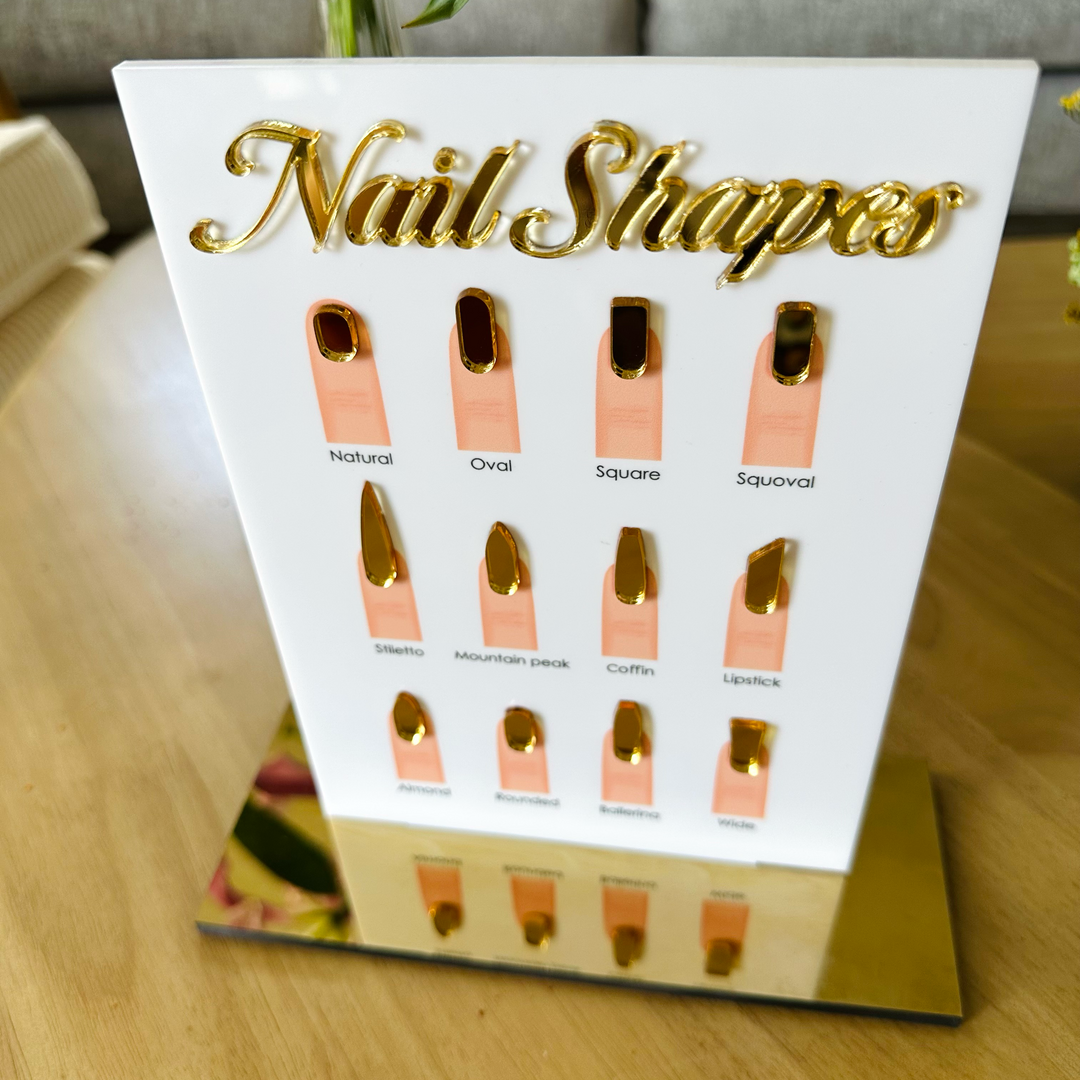Nail Shapes Display