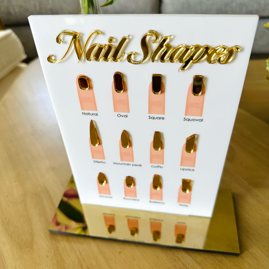 Nail Shapes Display
